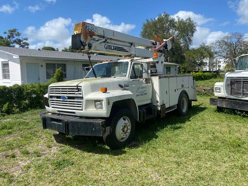 Forestry Bucket Truck For Sale on Craigslist