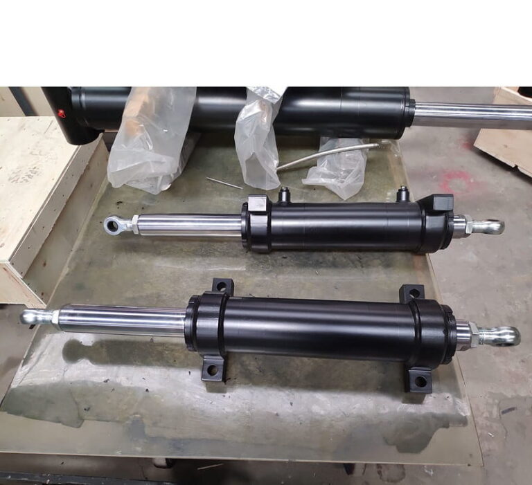 3 Stage Telescopic Hydraulic Cylinder For Dump Truck Dump Truck