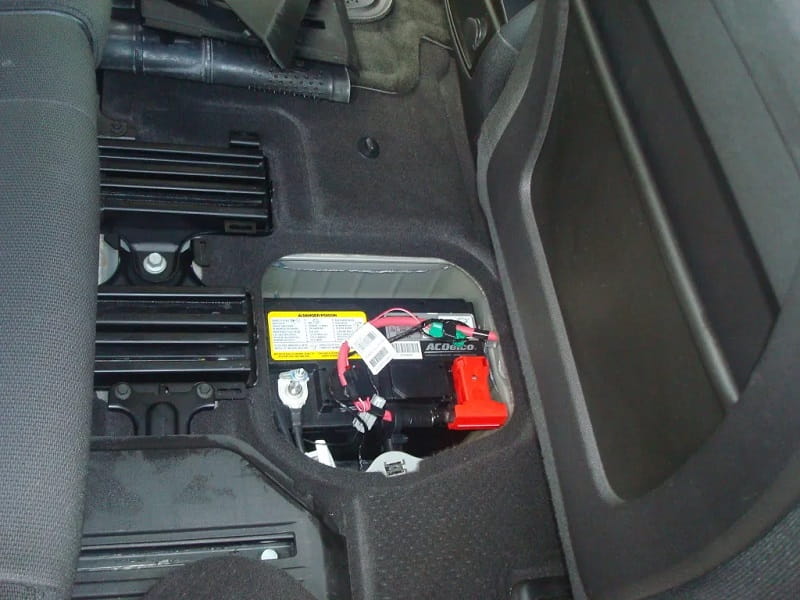 2011 Chevy Traverse Battery Location