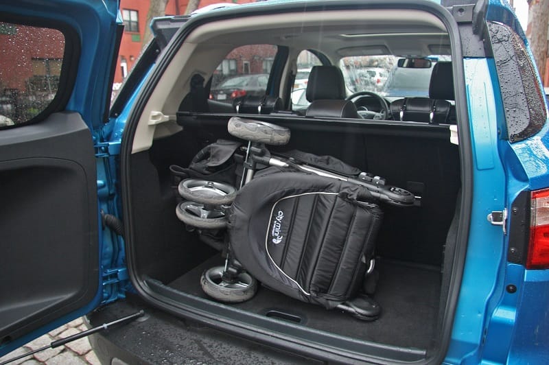 Ford EcoSport Trunk Open