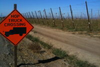 Truck Crossing Sign