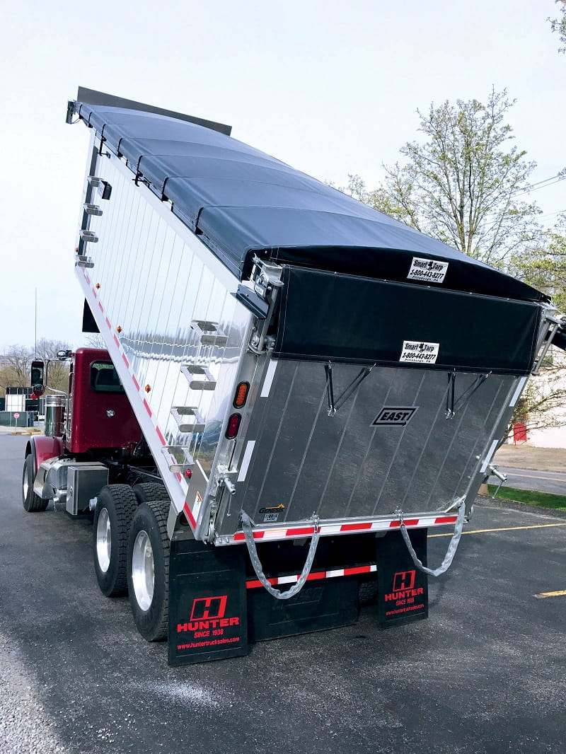 Electric Tarp System For Dump Truck