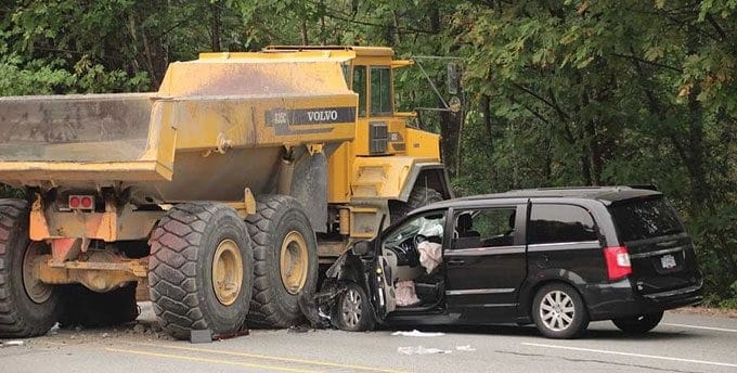 Dump Truck Crash