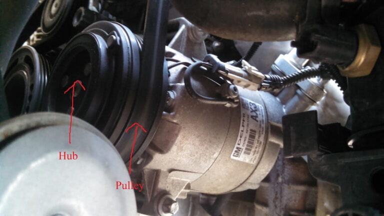2010 Chevy Traverse AC Compressor Replacement - Dump Truck
