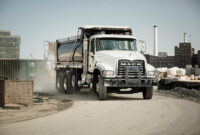 Mack Granite Dump truck cab