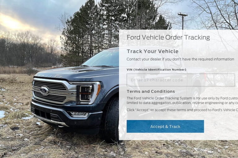 Ford Order Tracking Not Working Here s What To Do Dump Truck