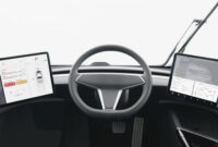 Tesla Semi Truck Interior