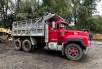 Old Mack Dump Truck