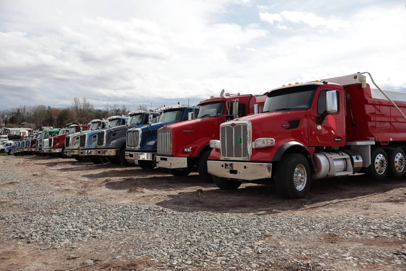 Commercial Dump Truck Fleet for Sale
